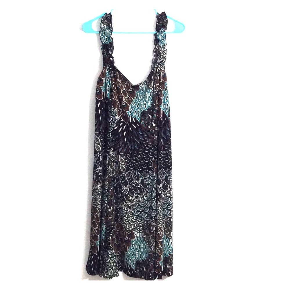 Dress Barn midi summer dress. Size 16 sleeveless